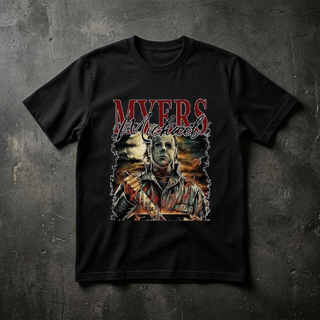 Halloween Graphic Tee — MYERS