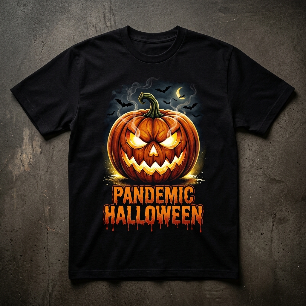 Pandemic Halloween Pumpkin Tee